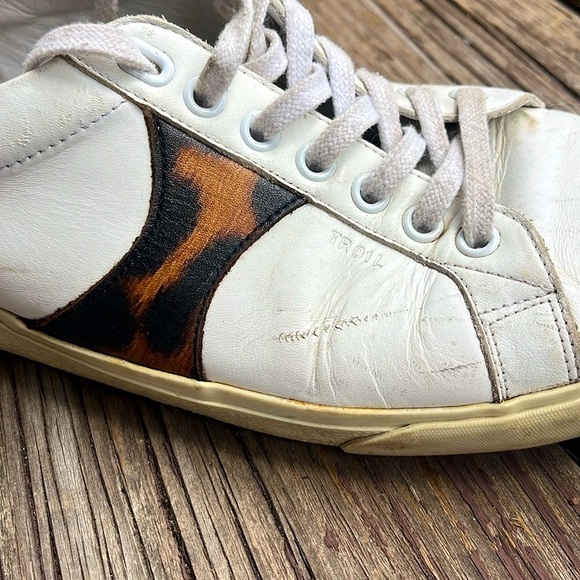 Celine Triomphe TRO1L Animal Print Sneakers Size 40 (US 9.5) - Picture 14 of 15